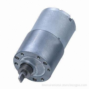 24V DC Geared Motor with 37mm Gearbox Diameter, Offset 6mm Shaft for Toilet Lids and Dispensers